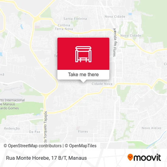 Rua Monte Horebe, 17 B/T map