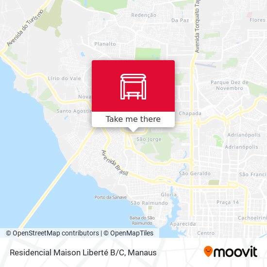 Residencial Maison Liberté B/C map