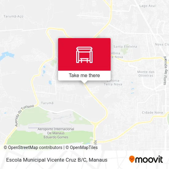 Escola Municipal Vicente Cruz B / C map