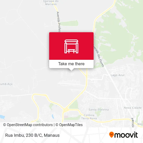 Rua Imbu, 230 B/C map