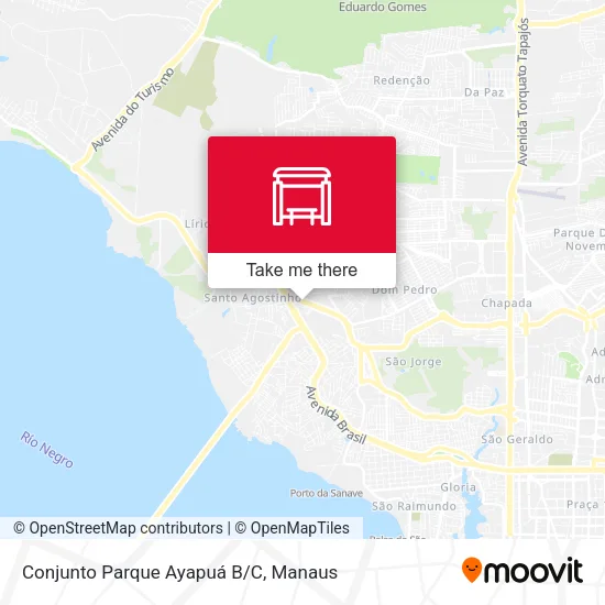 Conjunto Parque Ayapuá B/C map