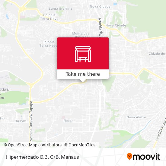 Mapa Hipermercado D.B. C/B