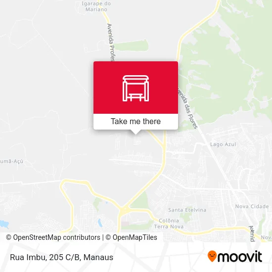 Rua Imbu, 205 C/B map