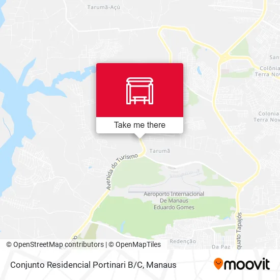 Conjunto Residencial Portinari B / C map