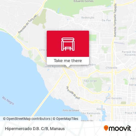 Mapa Hipermercado D.B. C/B