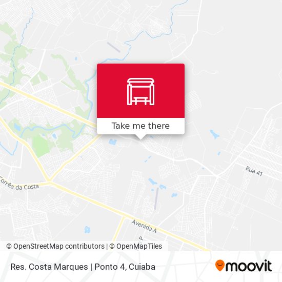 Res. Costa Marques | Ponto 4 map