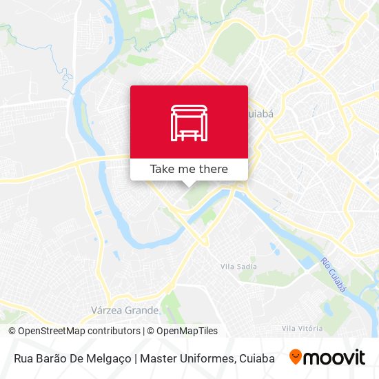 Rua Barão De Melgaço | Master Uniformes map