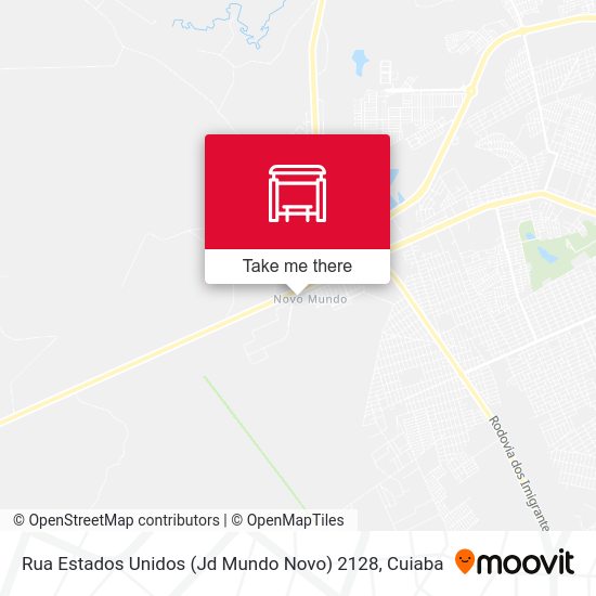 Rua Estados Unidos (Jd Mundo Novo) 2128 map