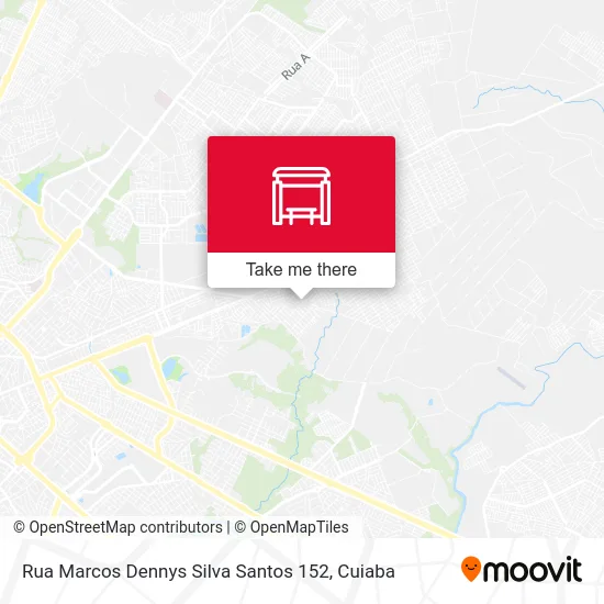 Rua Marcos Dennys Silva Santos 152 map