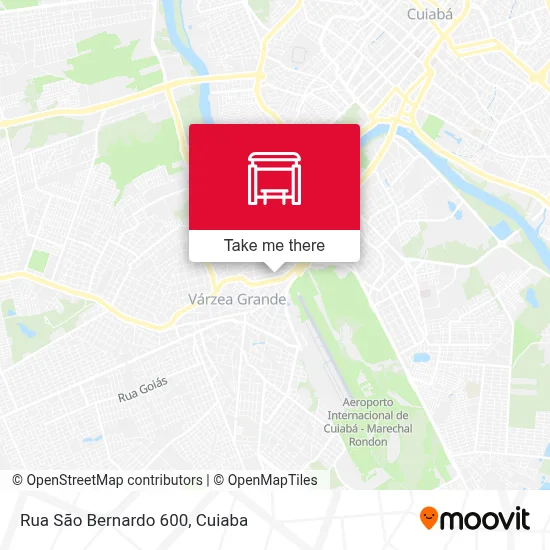 Rua São Bernardo 600 map