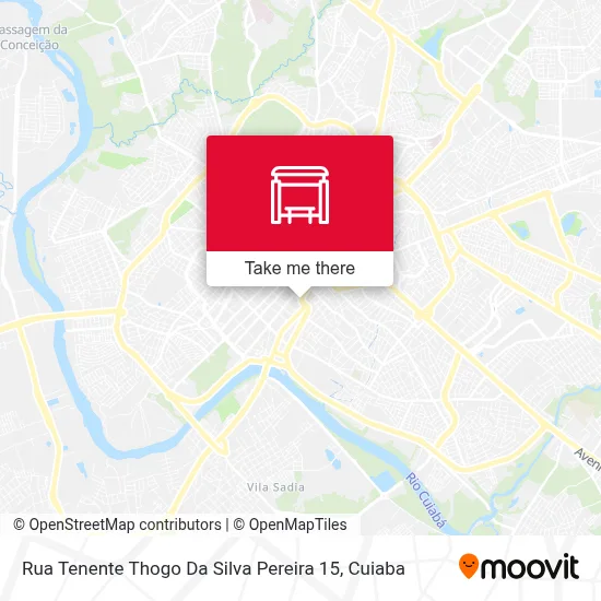 Rua Tenente Thogo Da Silva Pereira 15 map