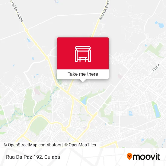 Rua Da Paz 192 map