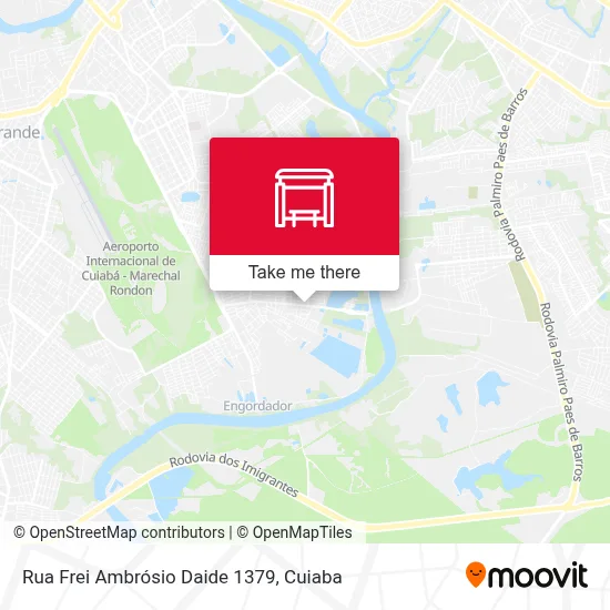 Rua Frei Ambrósio Daide 1379 map