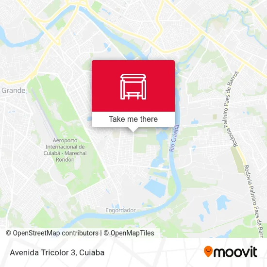 Avenida Tricolor 3 map