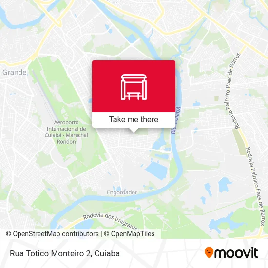 Rua Totico Monteiro 2 map