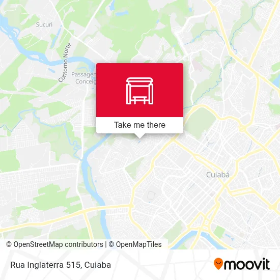 Rua Inglaterra 515 map