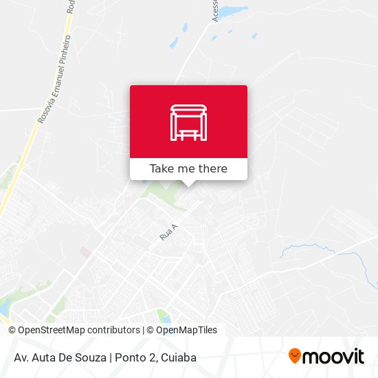 Av. Auta De Souza | Ponto 2 map