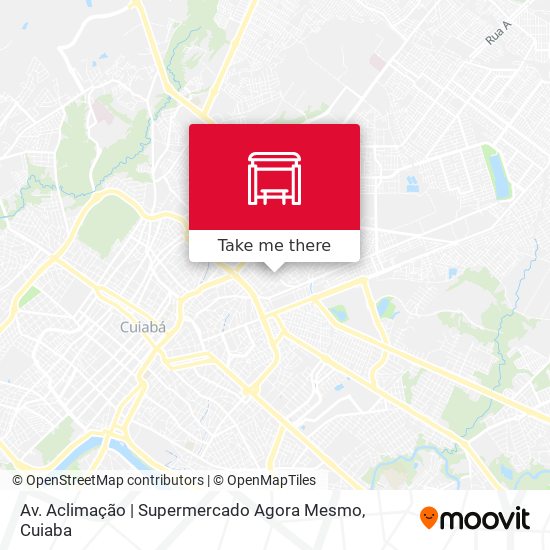 Mapa Av. Aclimação | Supermercado Agora Mesmo