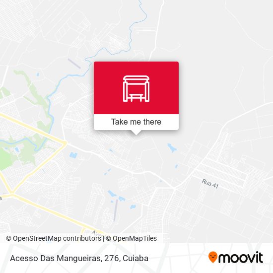Acesso Das Mangueiras, 276 map