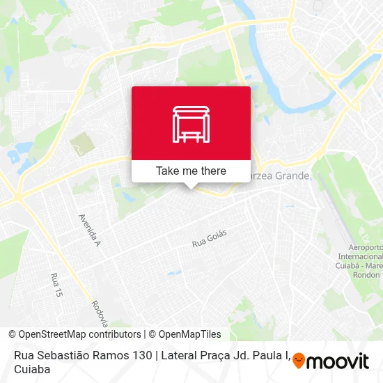 Rua Sebastião Ramos 130 | Lateral Praça Jd. Paula I map