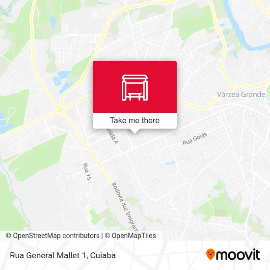 Rua General Mallet 1 map