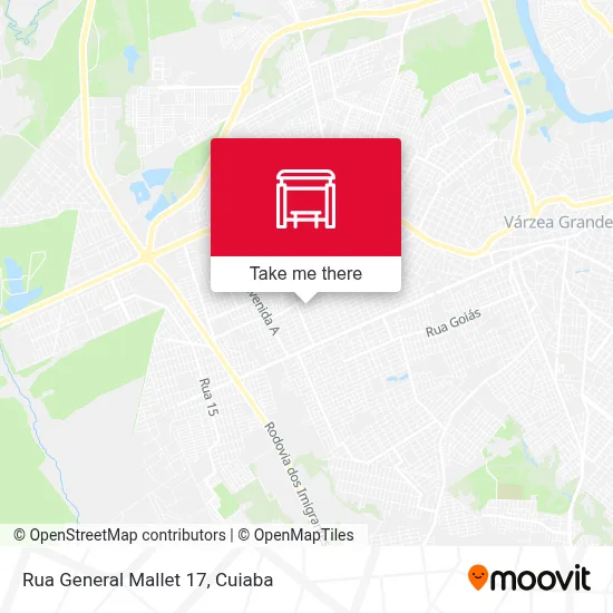 Rua General Mallet 17 map