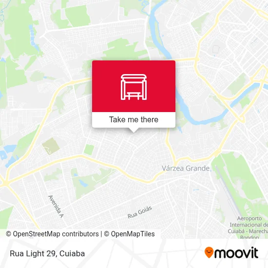 Rua Light 29 map