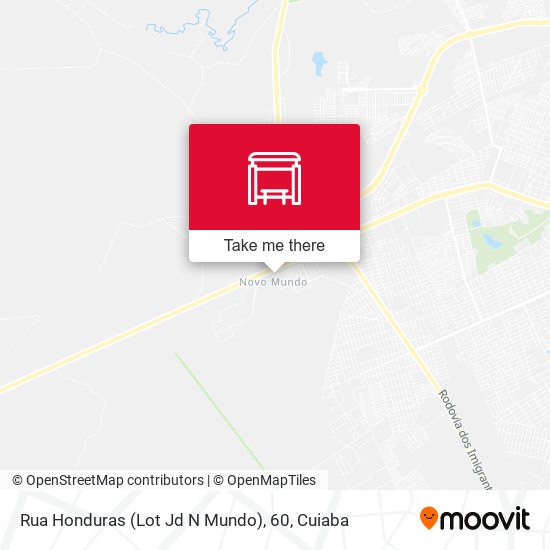 Rua Honduras (Lot Jd N Mundo), 60 map