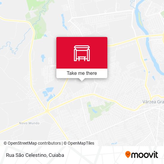 Rua São Celestino map