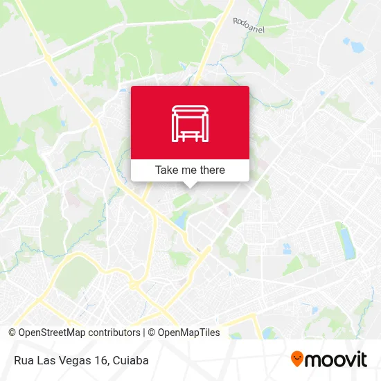 Rua Las Vegas 16 map