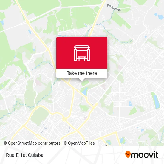 Rua E 1a map