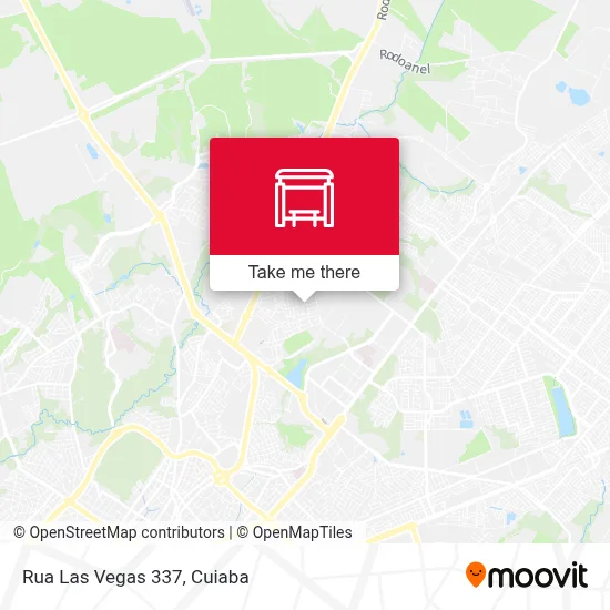 Rua Las Vegas 337 map