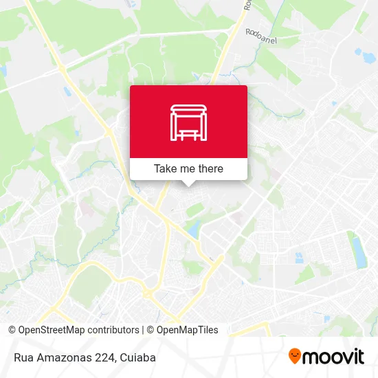 Rua Amazonas 224 map