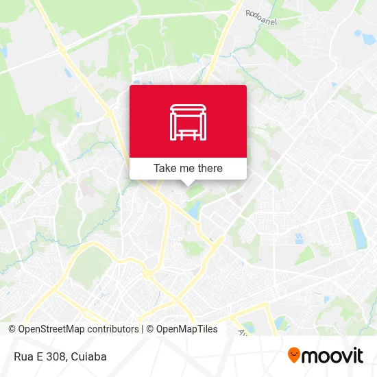 Rua E 308 map