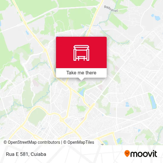 Rua E 581 map