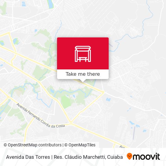 Avenida Das Torres | Res. Cláudio Marchetti map