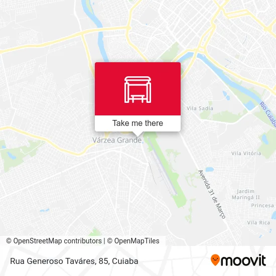 Rua Generoso Taváres, 85 map