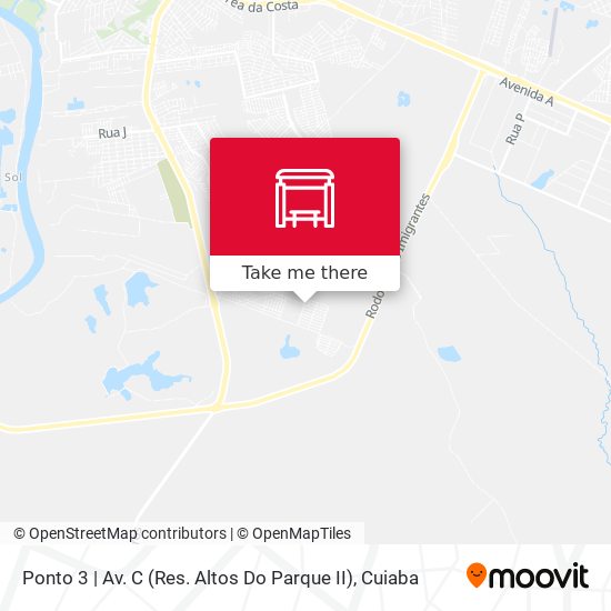 Ponto 3 | Av. C (Res. Altos Do Parque II) map
