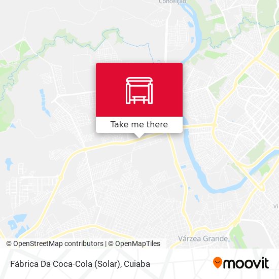 Mapa Fábrica Da Coca-Cola (Solar)