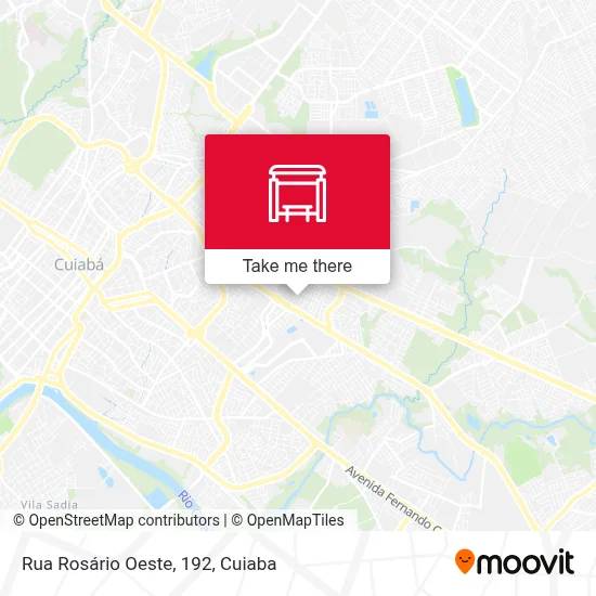 Rua Rosário Oeste, 192 map