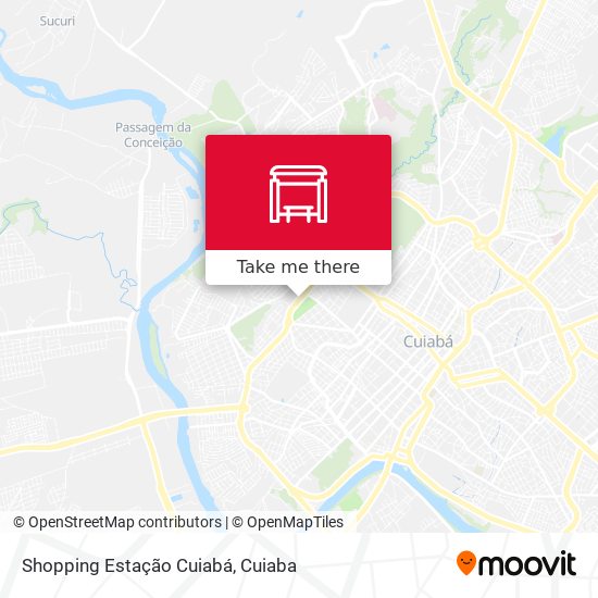 Mapa Shopping Estação Cuiabá