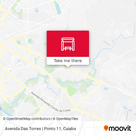 Mapa Avenida Das Torres | Ponto 11