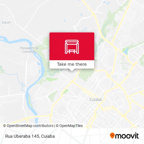 Mapa Rua Uberaba 145