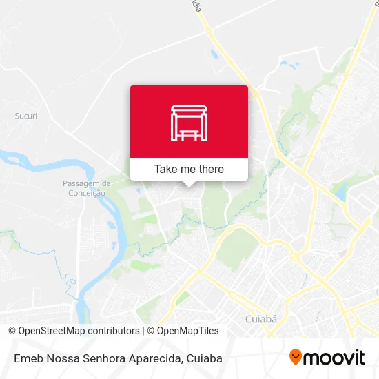 Emeb Nossa Senhora Aparecida map