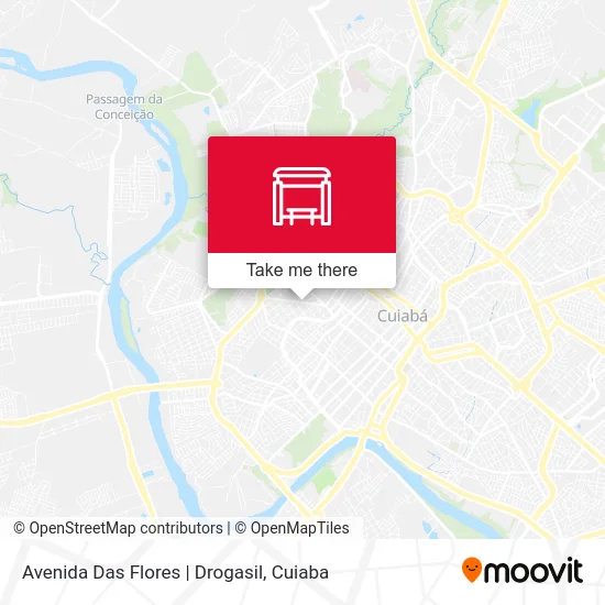 Avenida Das Flores | Drogasil map