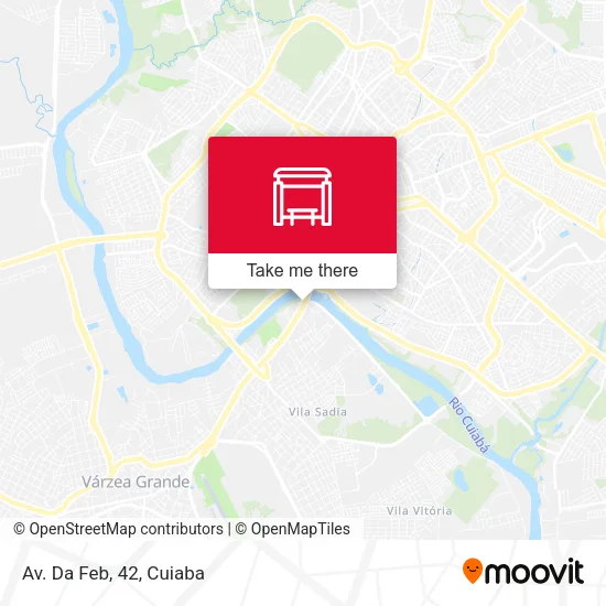 Av. Da Feb, 42 map