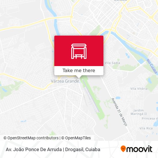 Mapa Av. João Ponce De Arruda | Drogasil