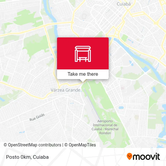 Posto 0km map