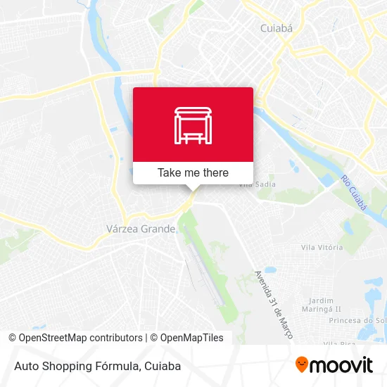 Auto Shopping Fórmula map