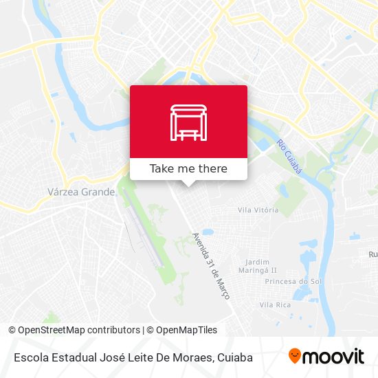 Escola Estadual José Leite De Moraes map